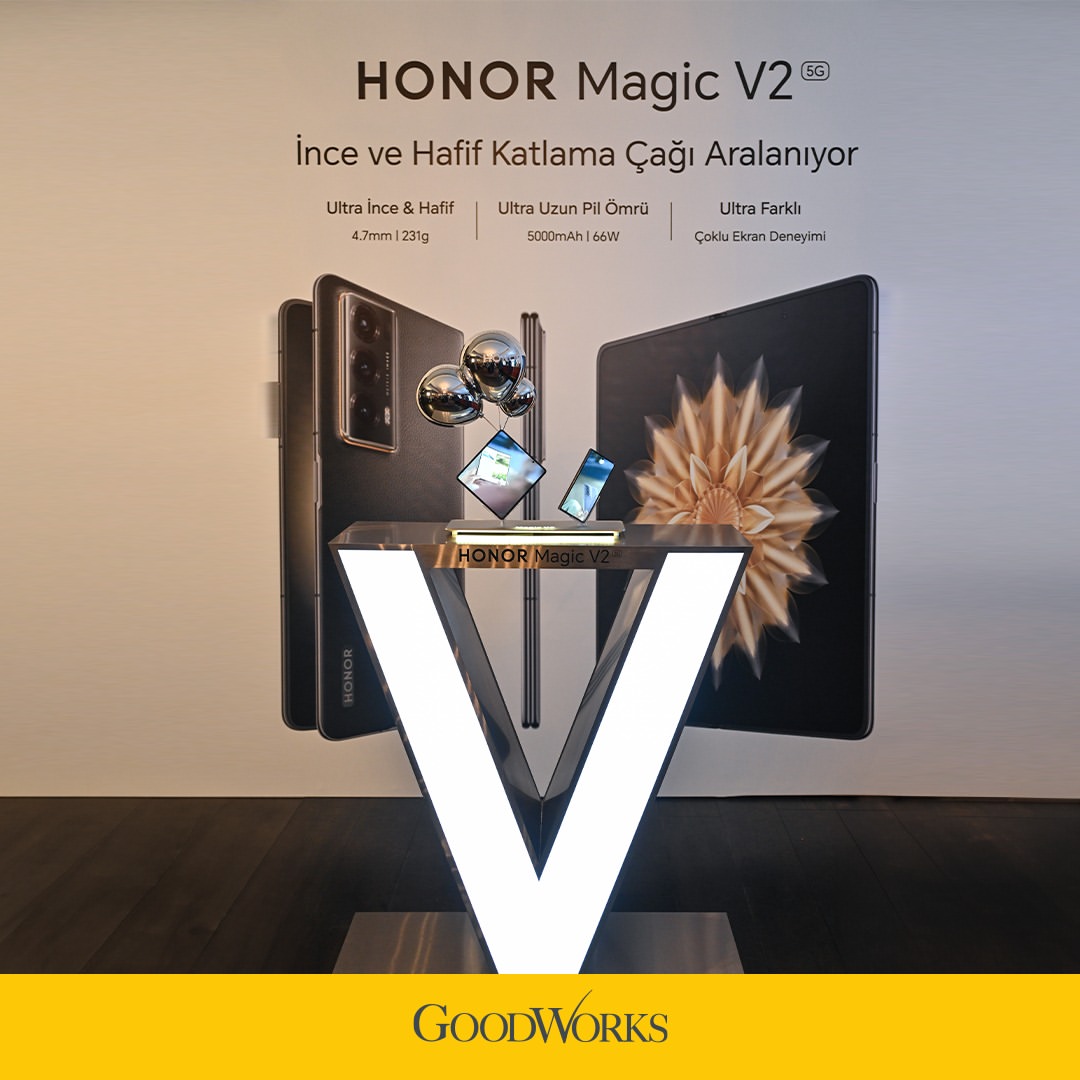 Honor Magic V2 Lansman 